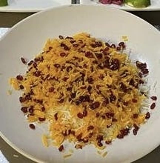 Zereshk Polo.