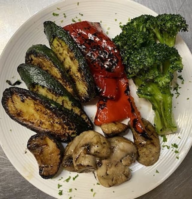 Grilled Vegetables.