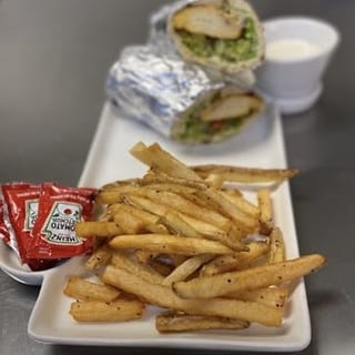 Chicken Kebob Wrap