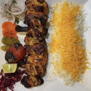 Joojeh Kebob ( Cornish Hen)