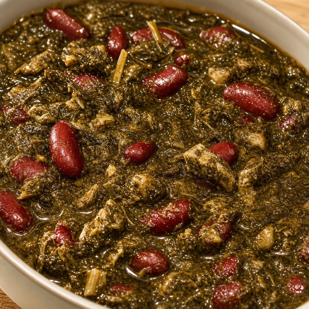 Ghormeh Sabzi.