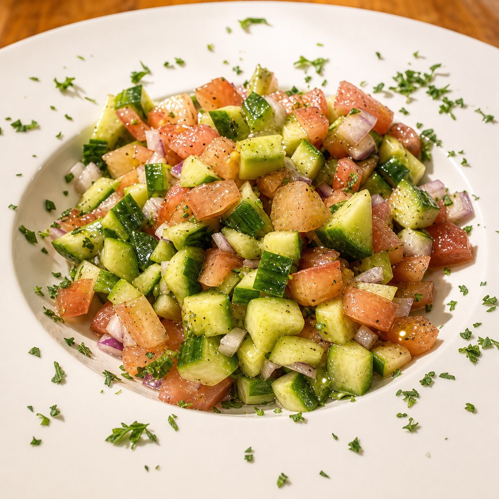 Shirazi Salad.