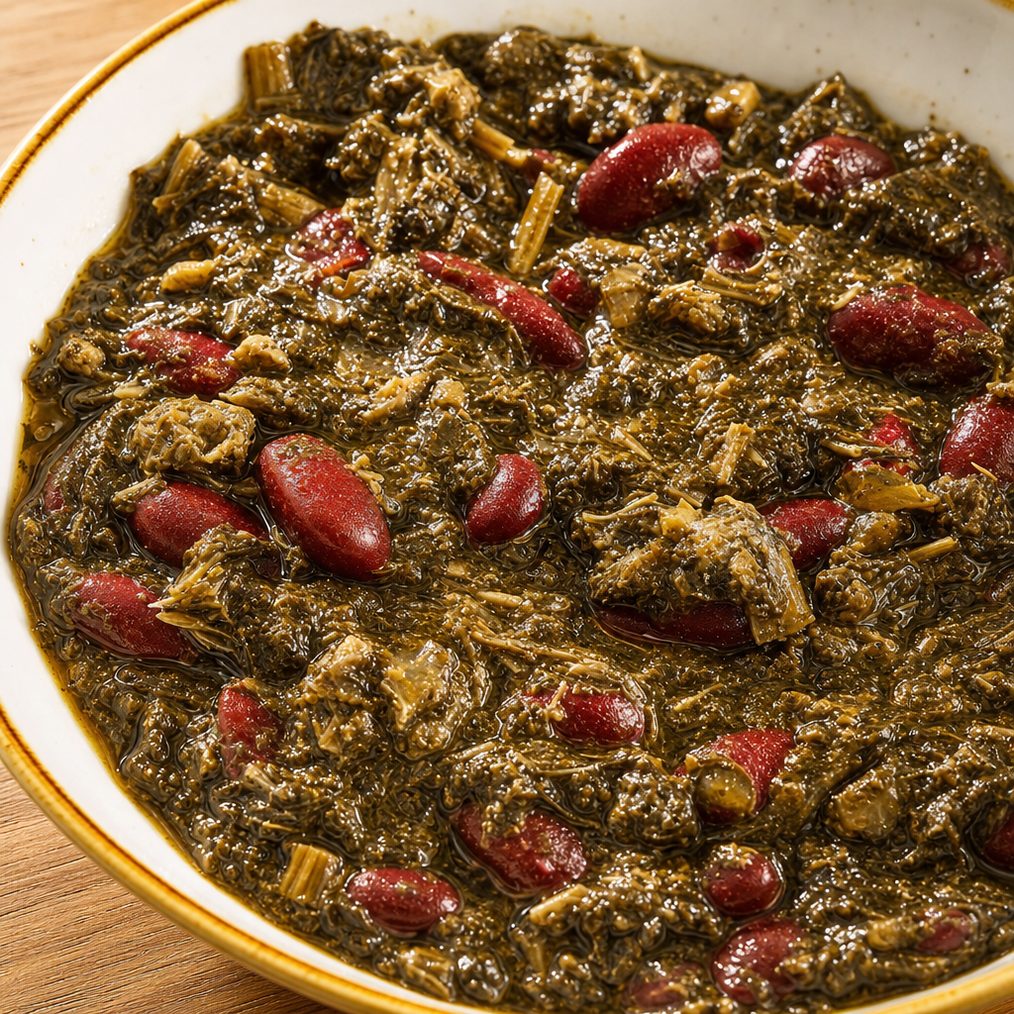 Ghormeh Sabzi.